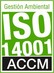 Certificado ISO 14001 ACCM